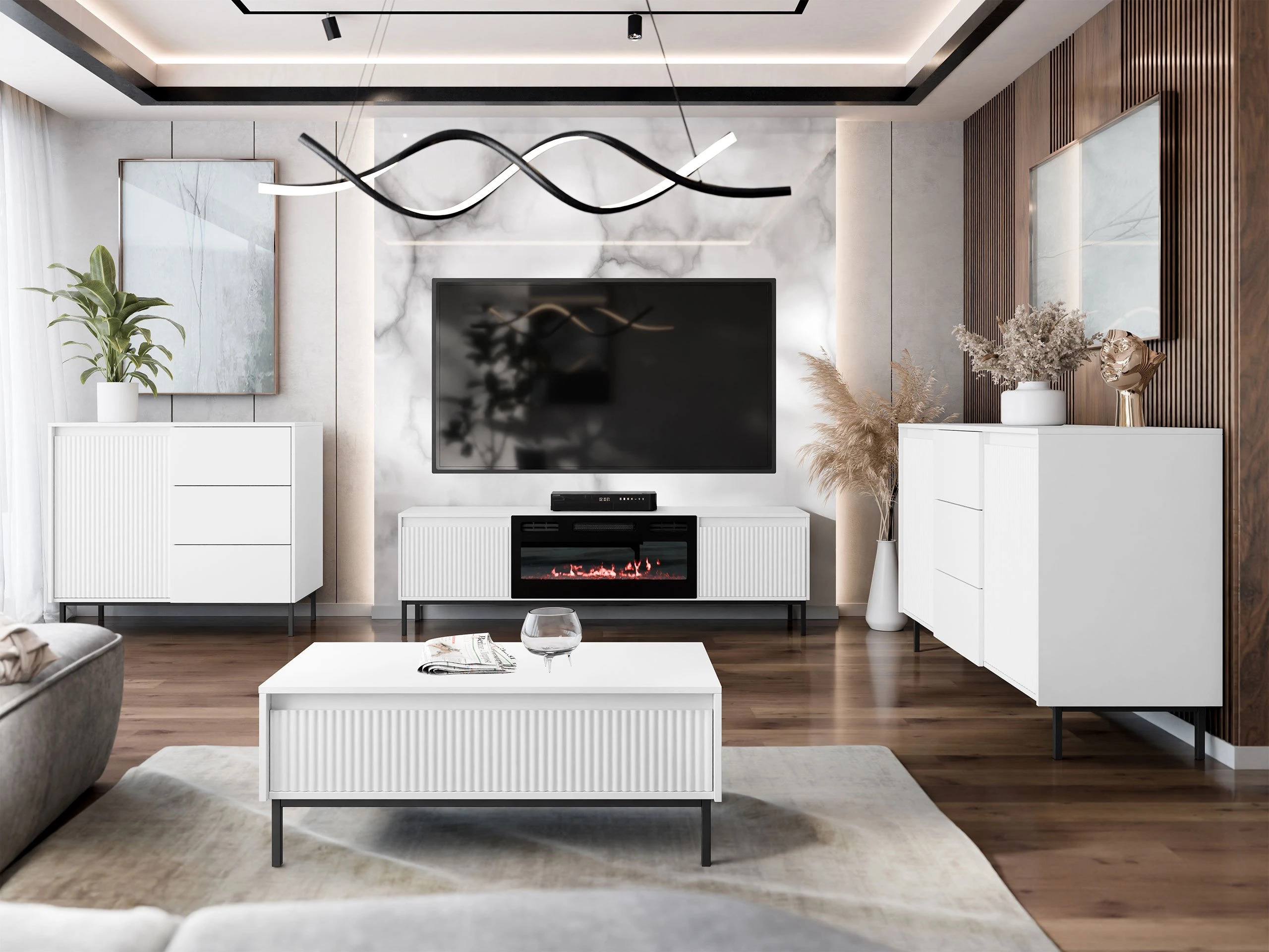 Baldų kolekcija Comfivo Delruva