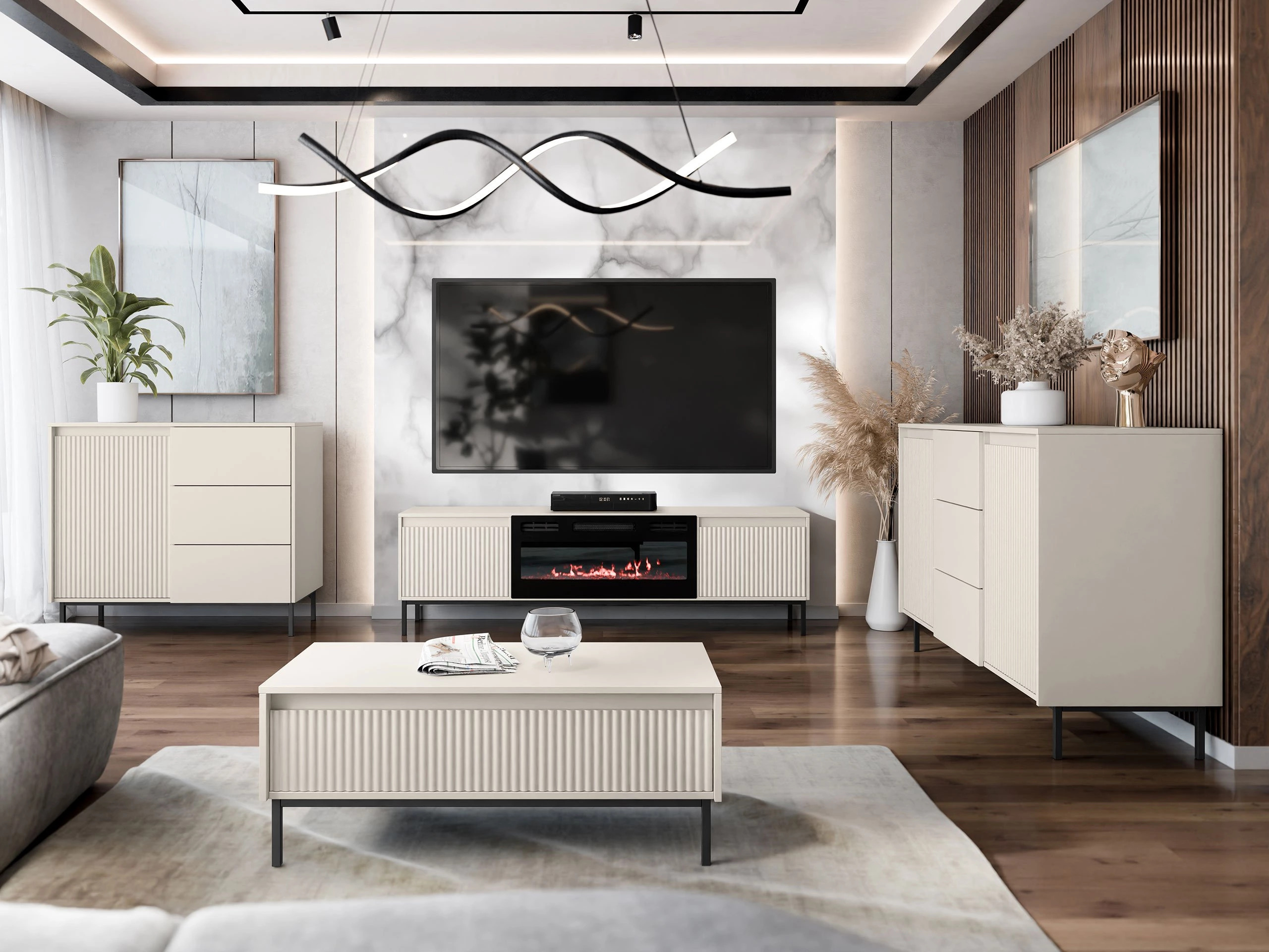 Baldų kolekcija Comfivo Delruva