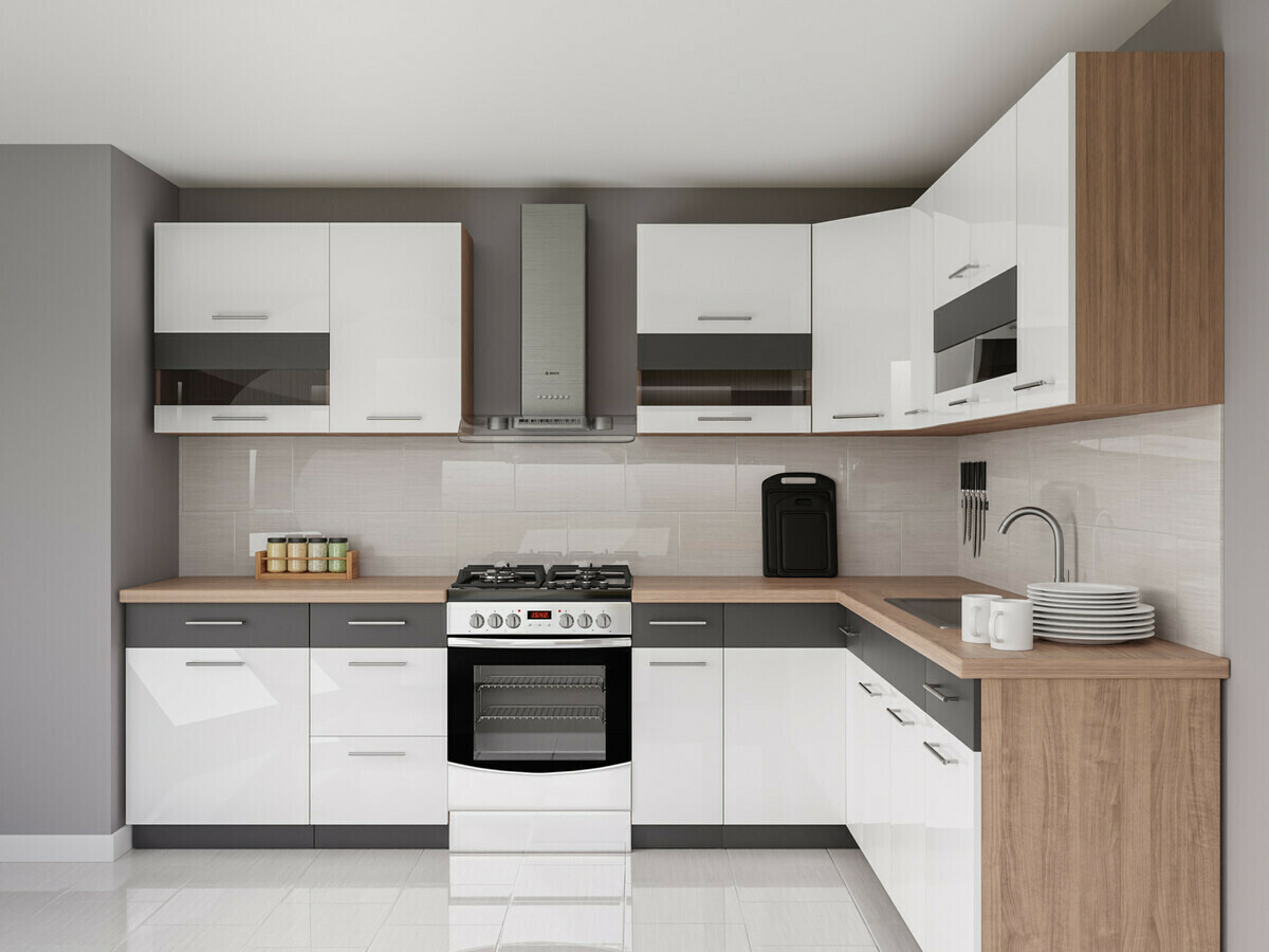 Virtuvės kolekcija Mode White