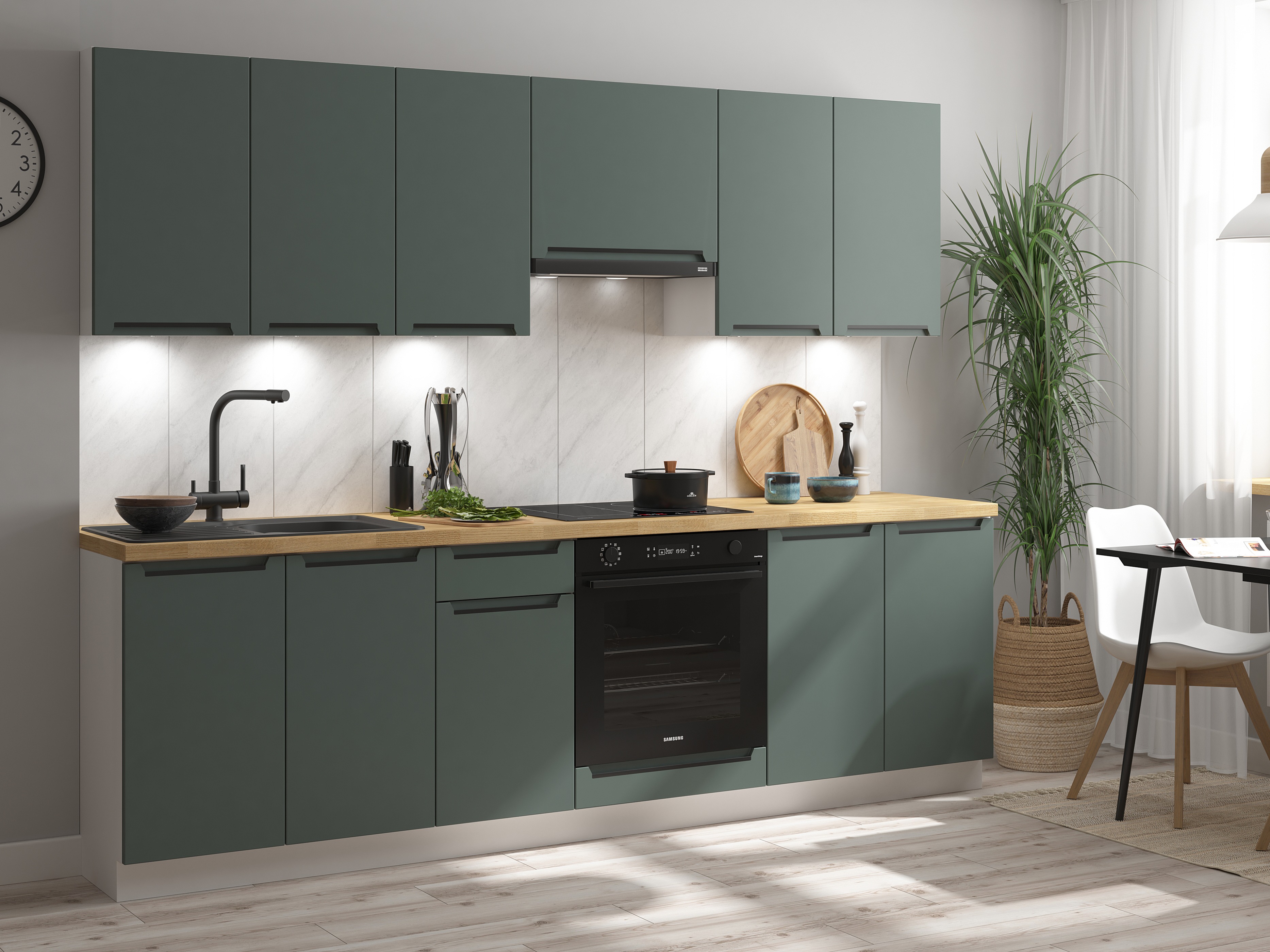 Virtuvės kolekcija Riso Green