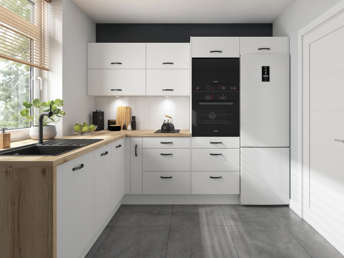 Virtuvės kolekcija Top White