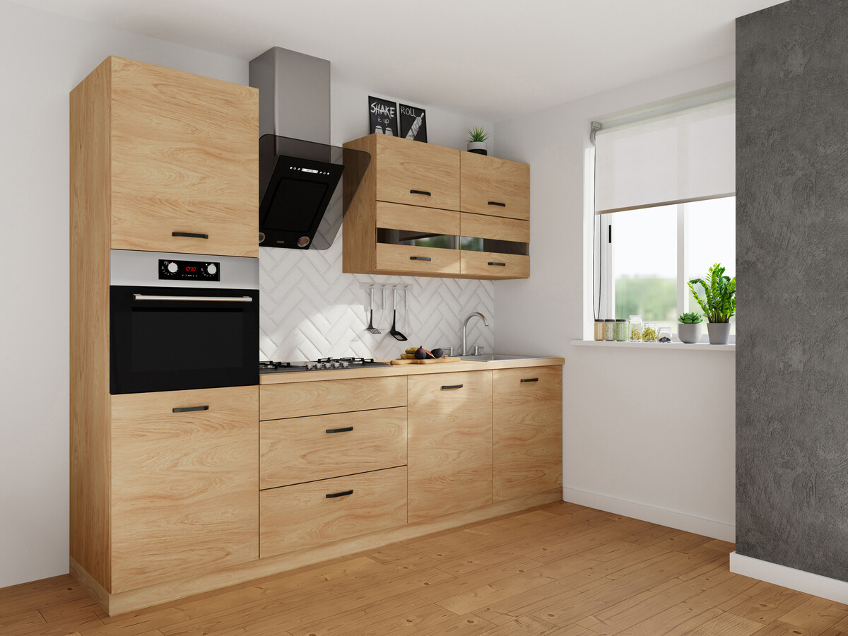 Virtuvės kolekcija Amper Oak