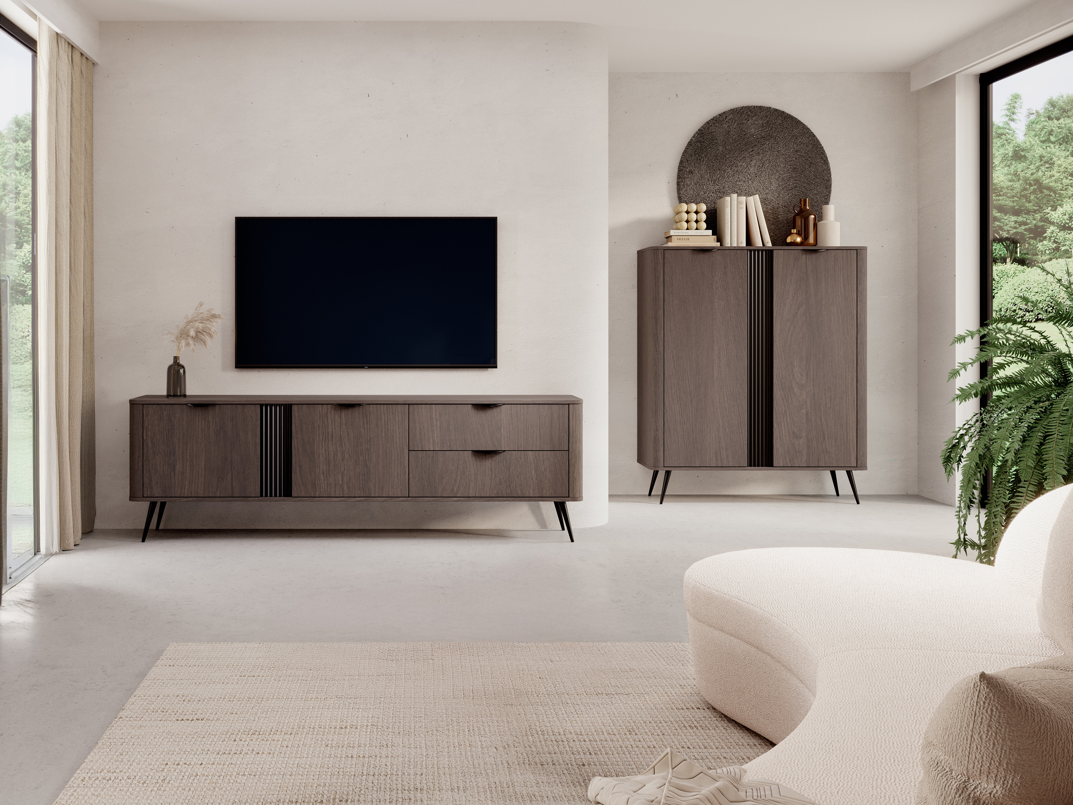 Baldų kolekcija Nufena