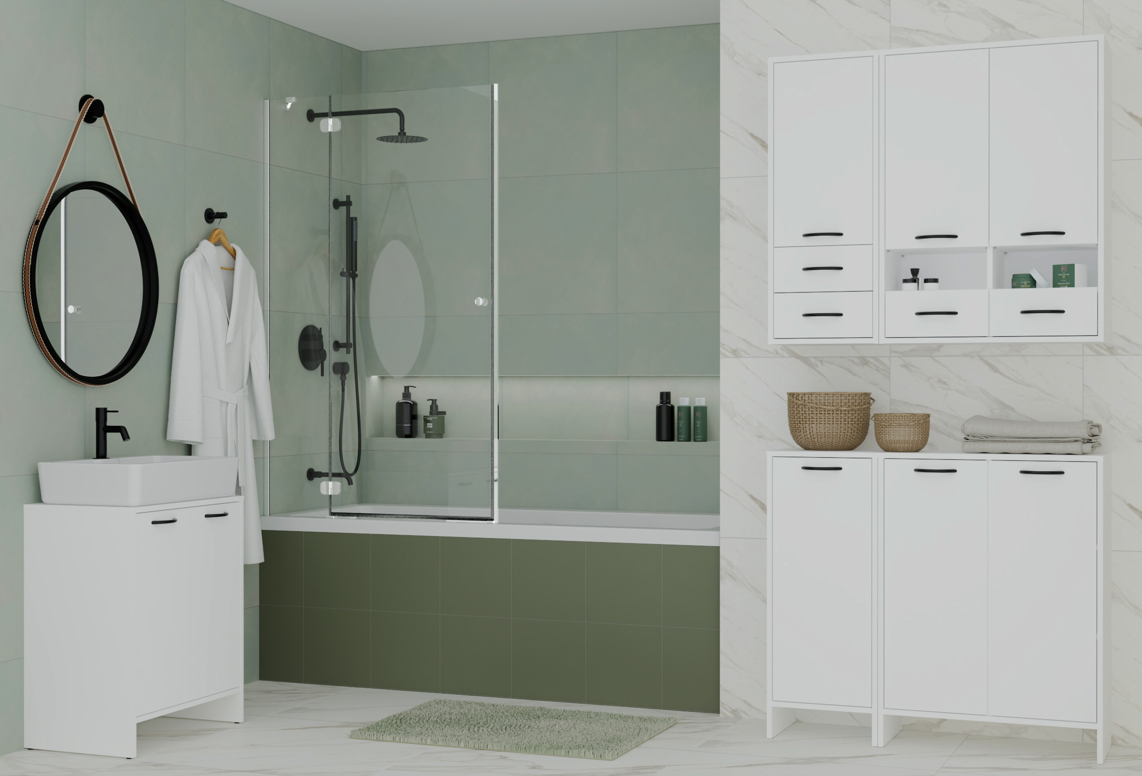 Baldų kolekcija Servou