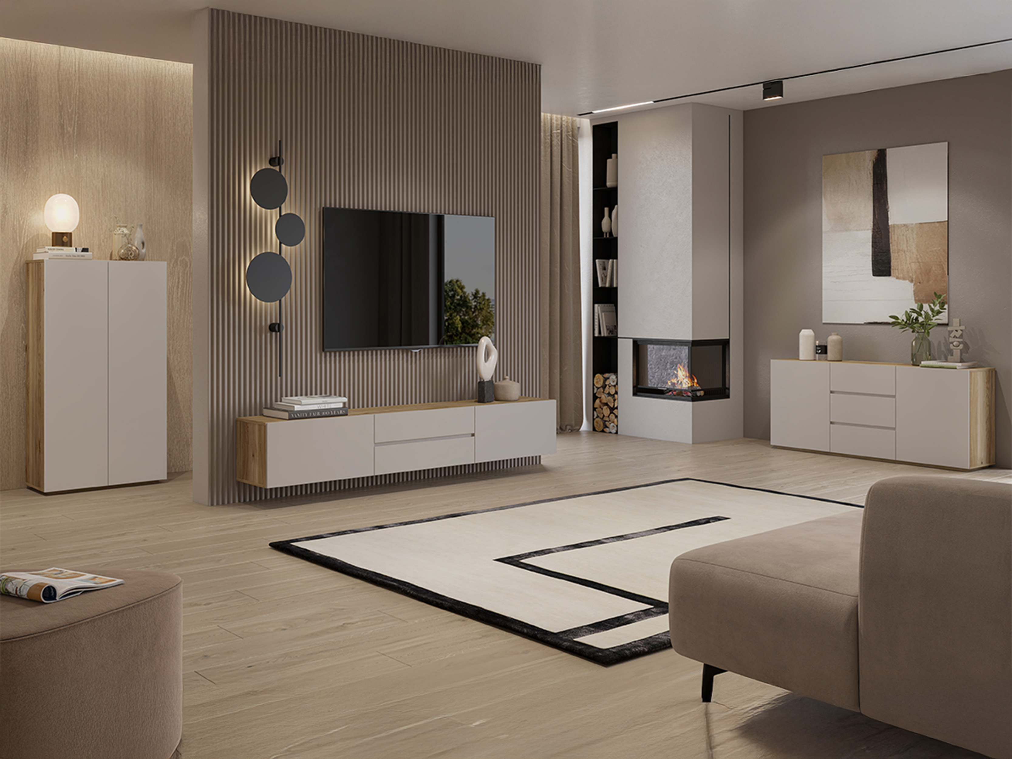 Baldų kolekcija Alsono