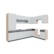 Modulinės virtuvės spintelės