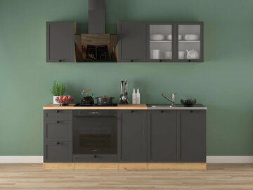 Virtuvės kolekcija Classic Grey Oak
