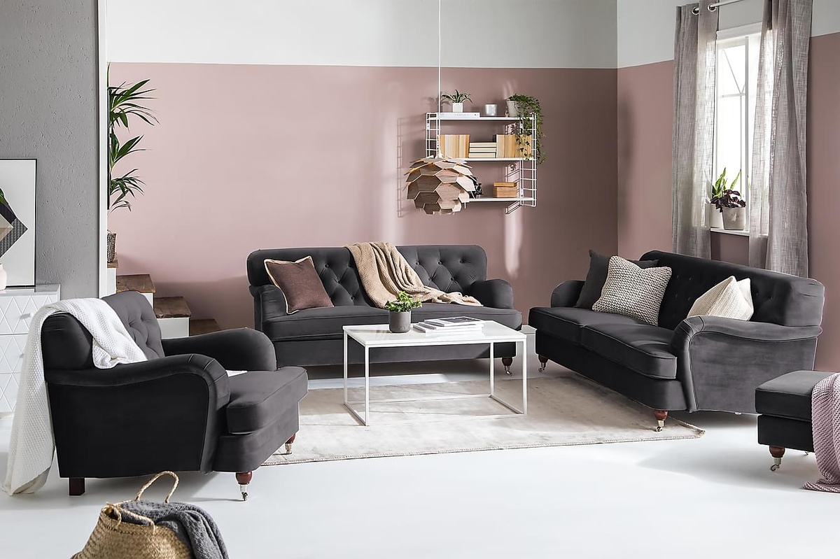 Chesterfield sofa Bloomington Venveni 116 (Riviera 97)
