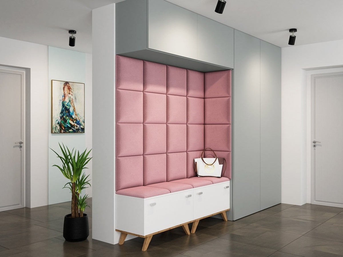 Minkšta sienos plokštė Comfivo Ovis II (Manila 09) (30x30)