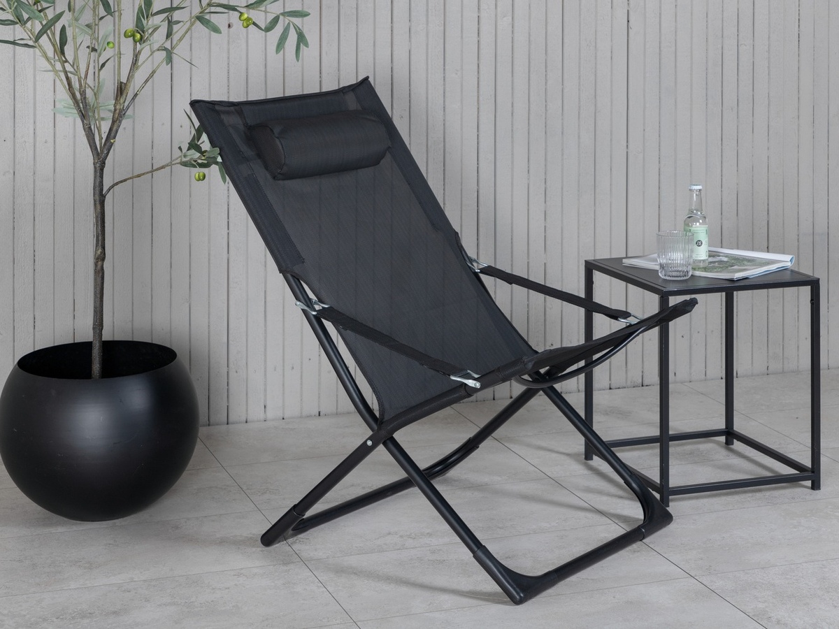 Lauko kėdė Dallas 800 (Juoda)