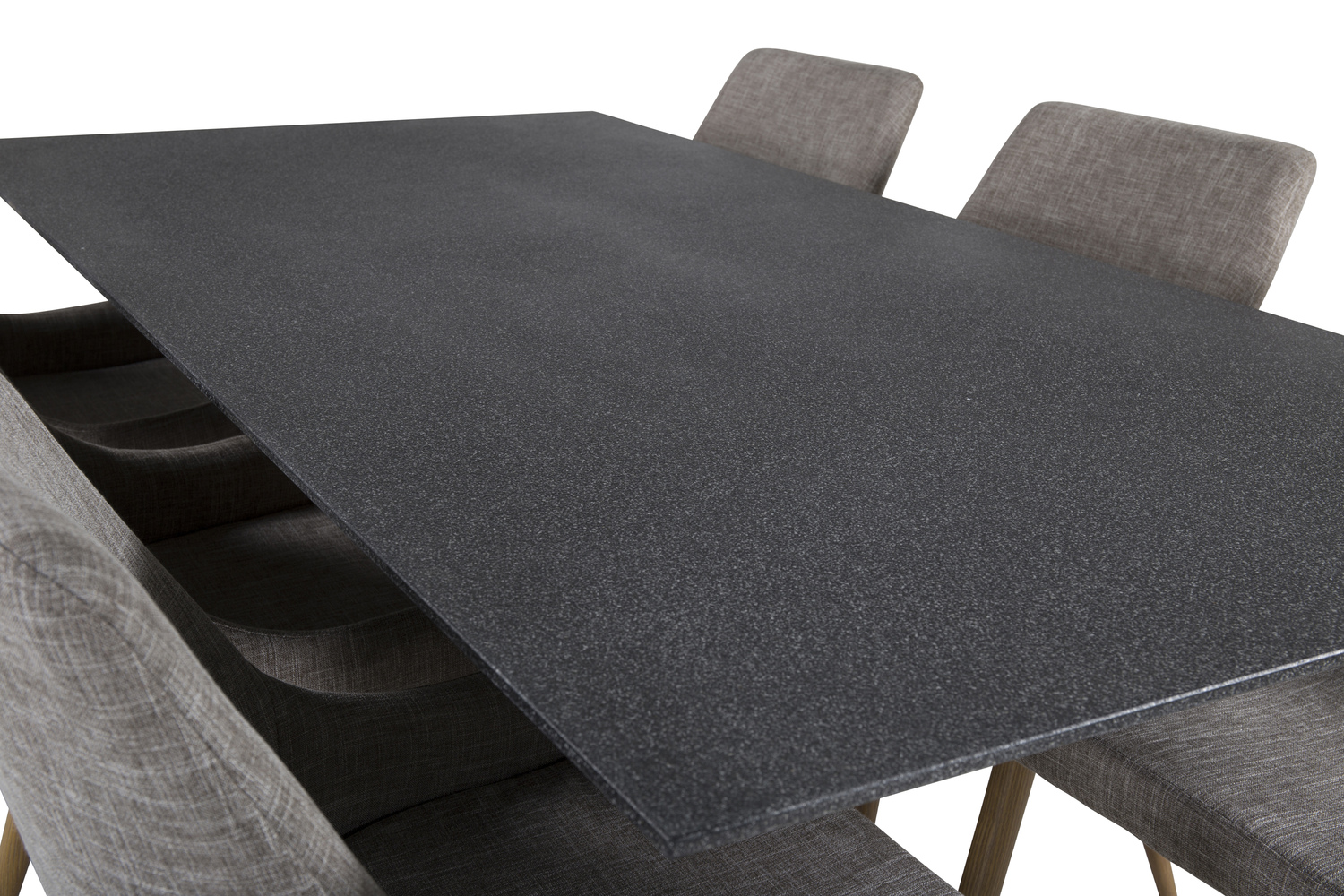 Valgomojo komplektas Dallas 2686 (Šviesi pilka + Ąžuolas)