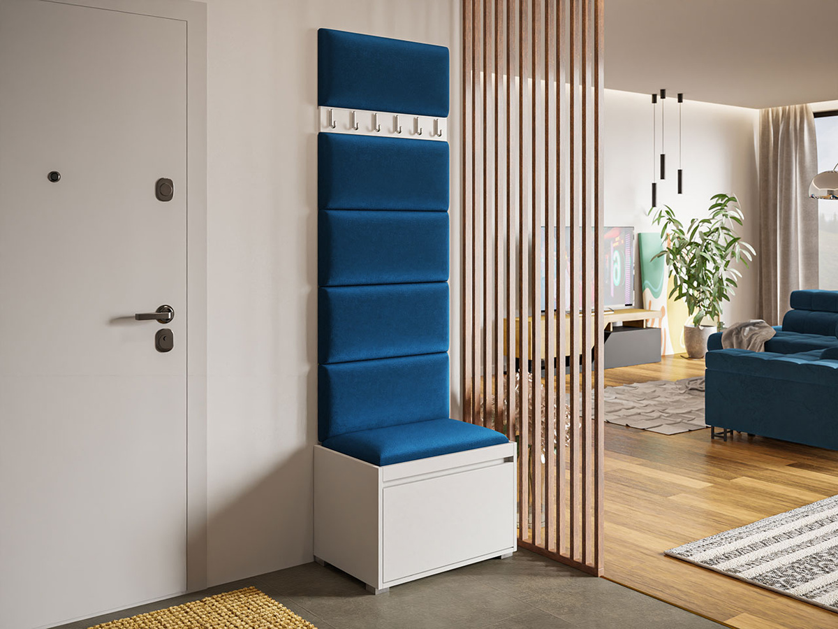 Prieškambario komplektas Comfivo Pinus V (Balta + Manila 26)