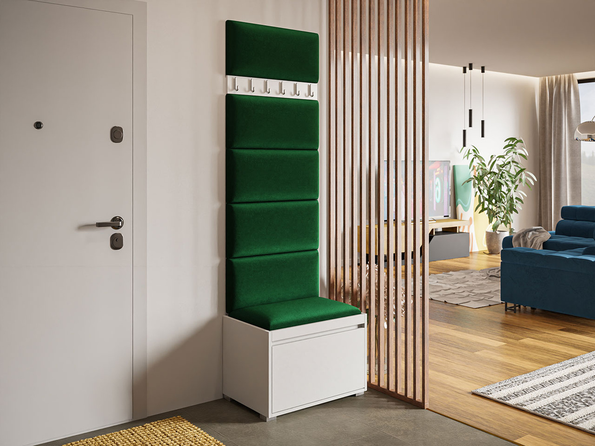 Prieškambario komplektas Comfivo Pinus V (Balta + Manila 35)