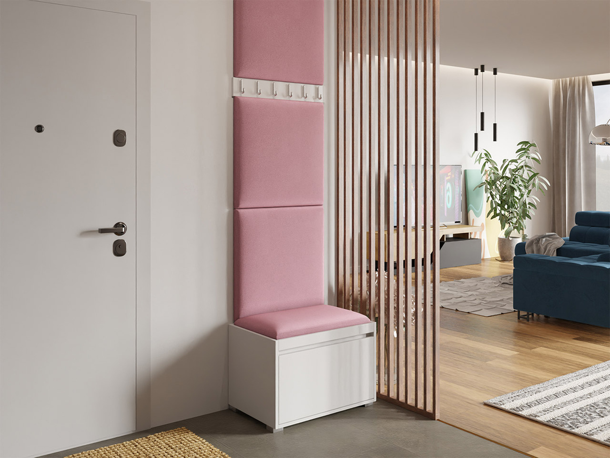 Prieškambario komplektas Comfivo Pinus IX (Balta + Manila 09)