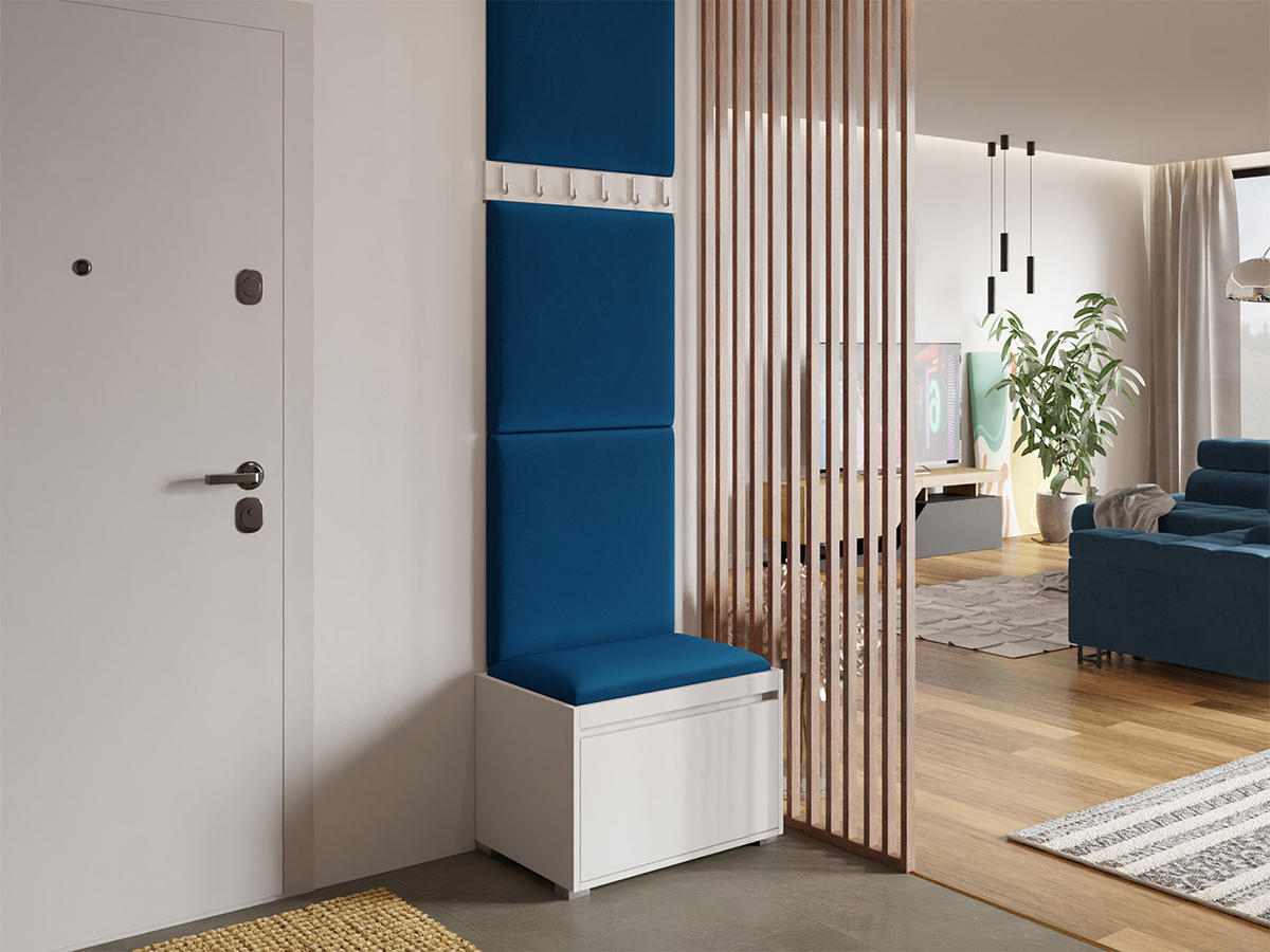 Prieškambario komplektas Comfivo Pinus IX (Balta + Manila 26)
