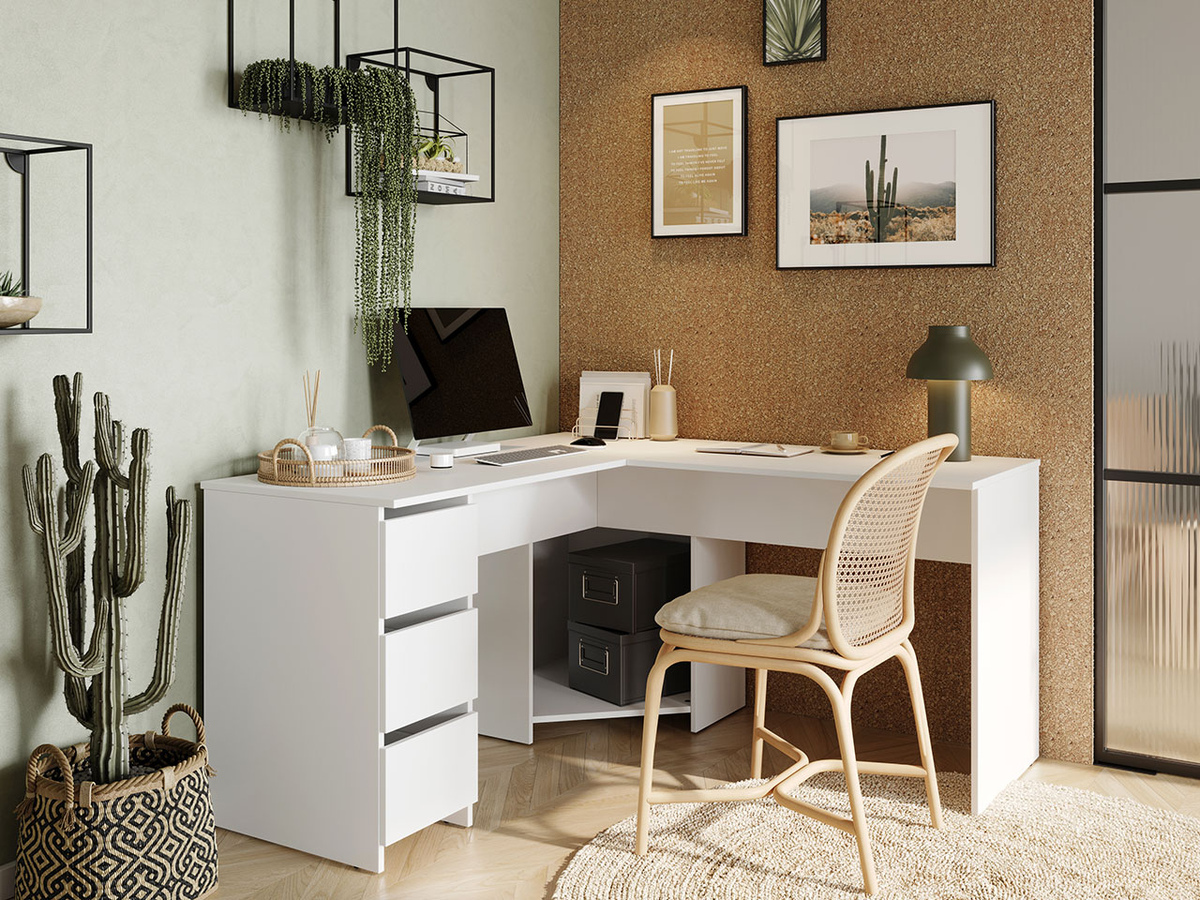 Kampinis darbo stalas Comfivo Insuler