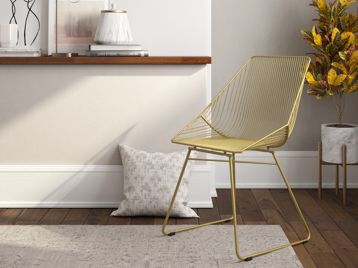 Kėdė CosmoLiving by Cosmopolitan 115 (Auksinė)