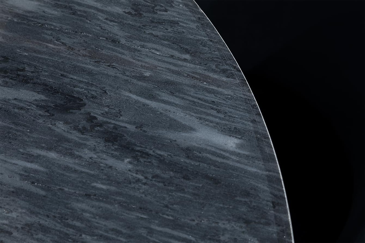 Valgomojo komplektas Flint 125 (Tamsi mėlyna + Žalvaris)