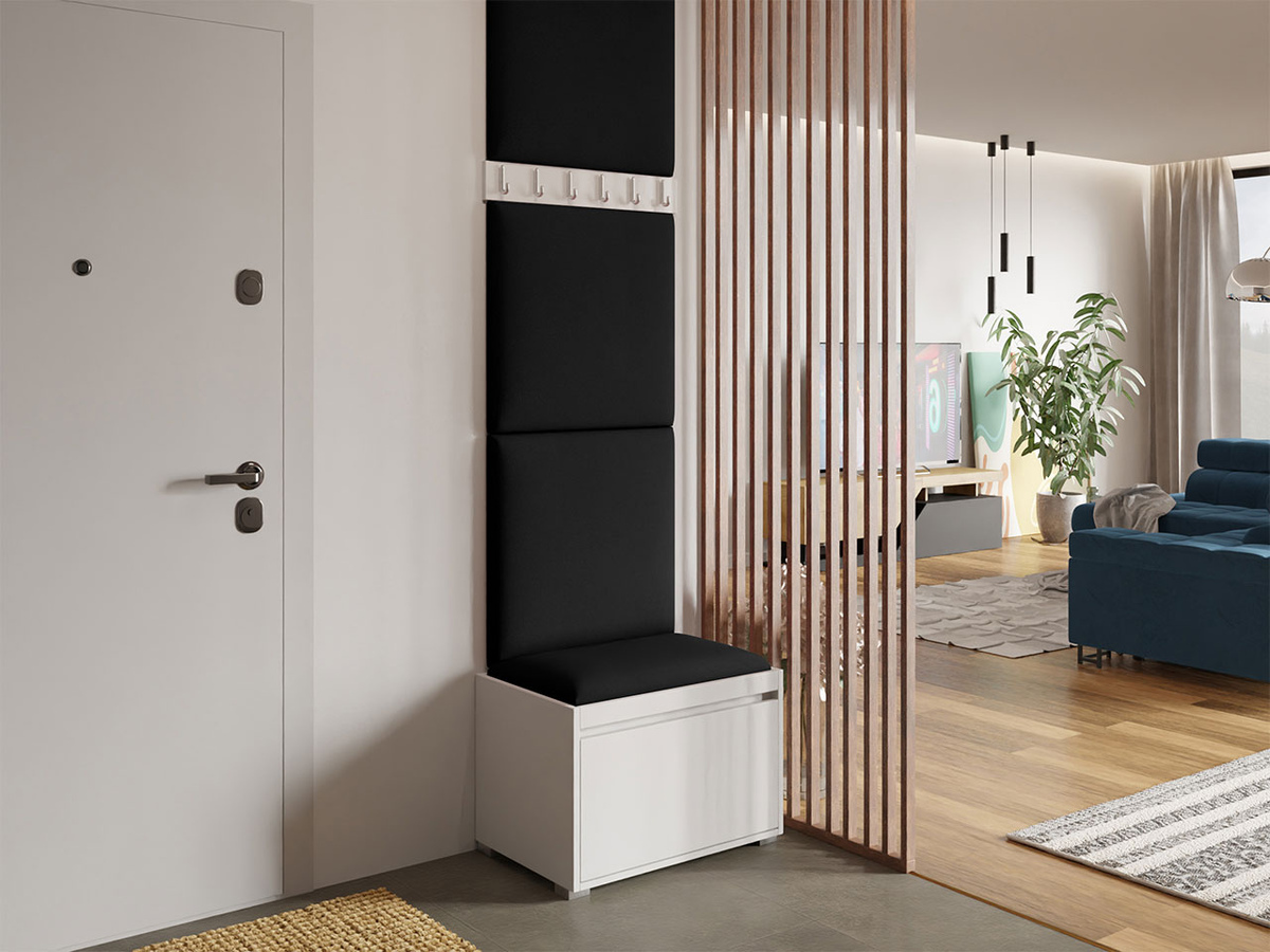 Prieškambario komplektas Comfivo Pinus IX (Balta + Manila 18)