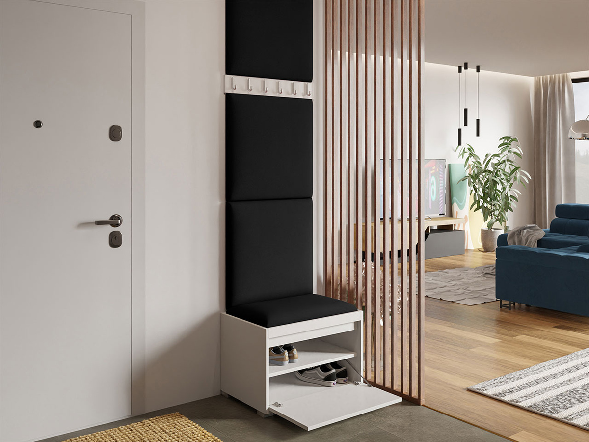 Prieškambario komplektas Comfivo Pinus IX (Balta + Manila 18)