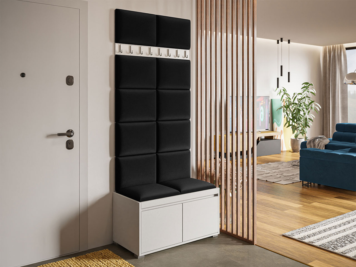 Prieškambario komplektas Comfivo Pinus IV (Balta + Manila 18)