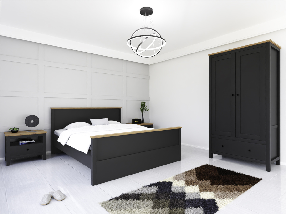 Miegamojo komplektai pritaikyti čiužiniui 140 x 200