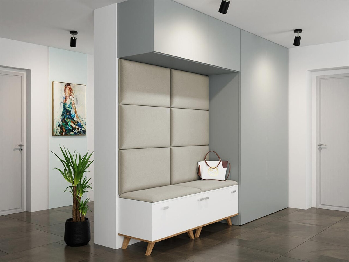 Minkšta sienos plokštė Comfivo Ovis IV (Manila 02) (70x40)