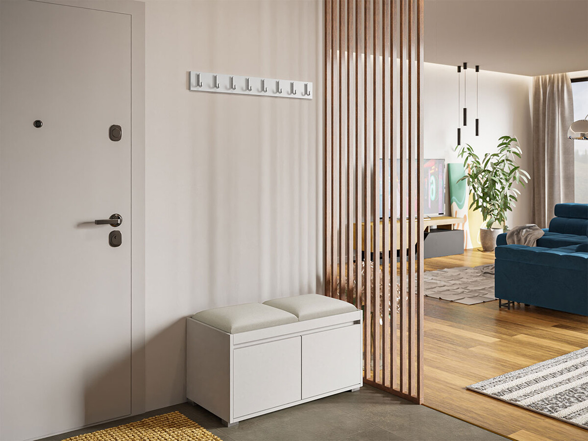 Prieškambario komplektas Comfivo Pinus I (Balta + Manila 02)