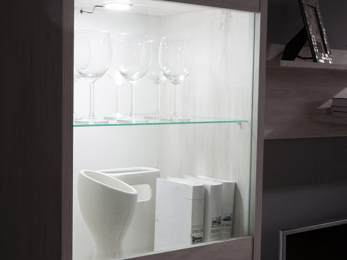 Lentyna Fivelbo 113 (Monastery ąžuolas + Blizgi juoda)