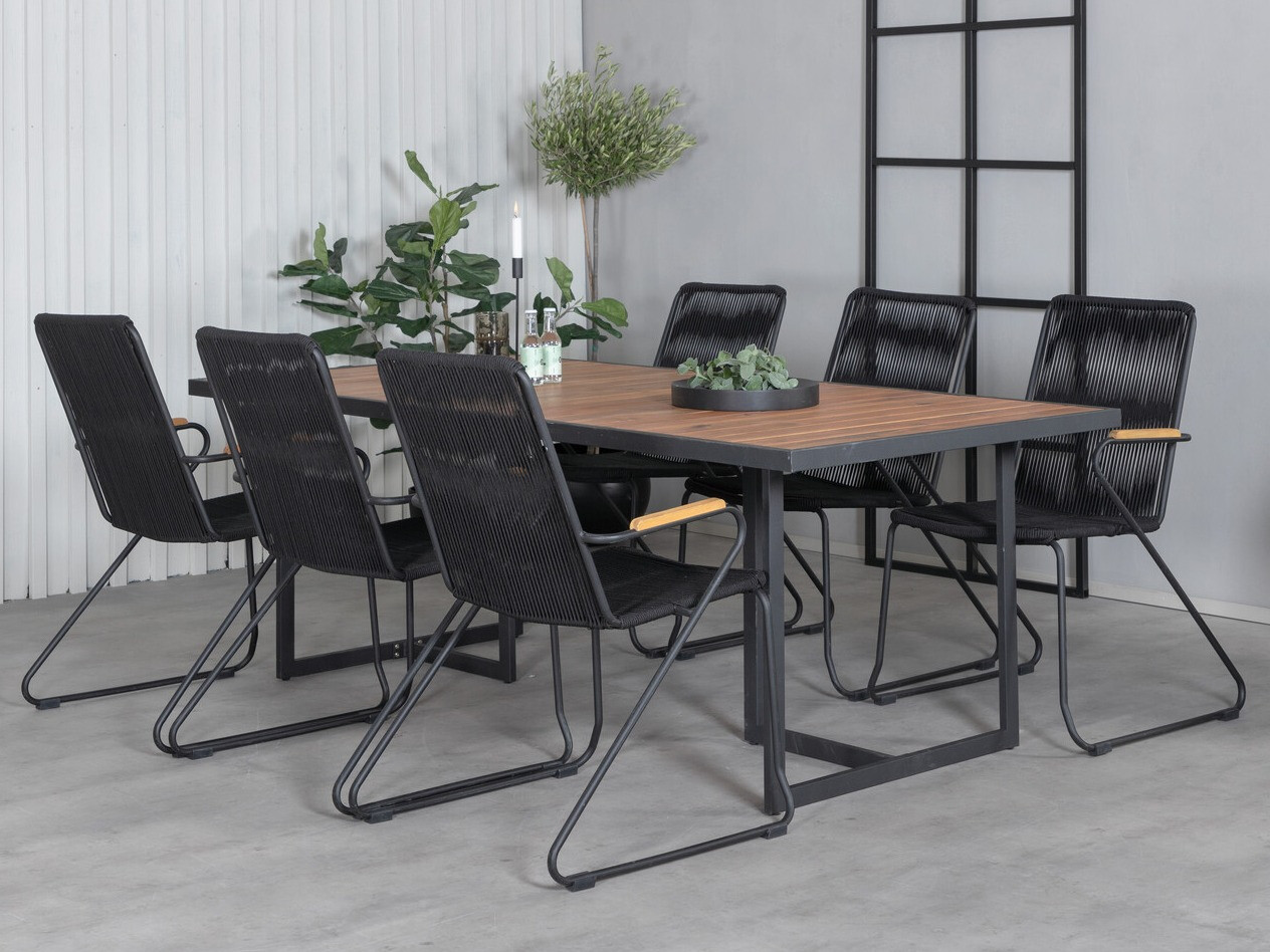 Stalo ir kėdžių komplektas Dallas 2913