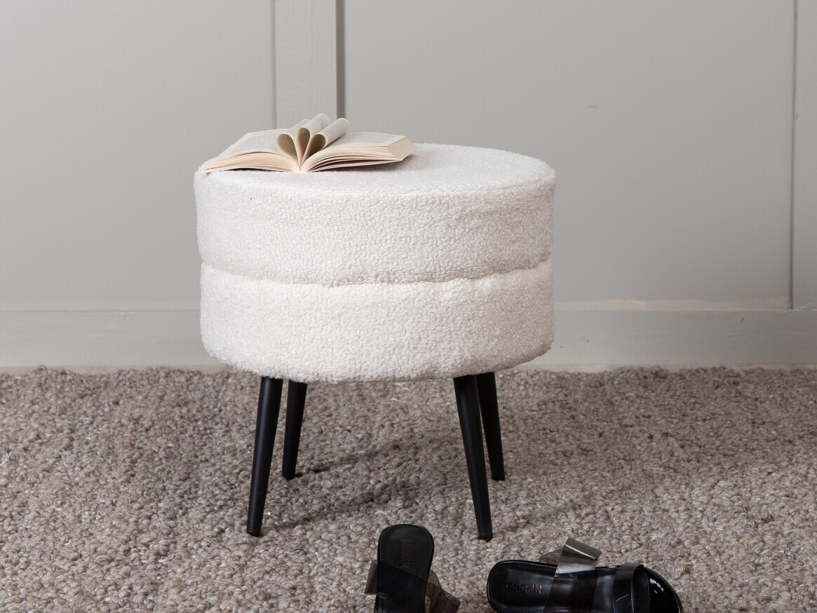 Pufas Dallas 2945 (Balta + Juoda)