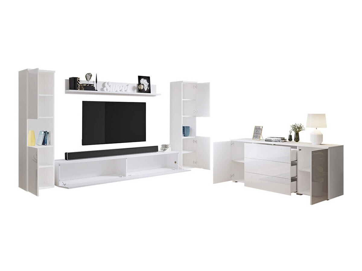 Svetainės komplektas Sarasota 133 (Votan ąžuolas)