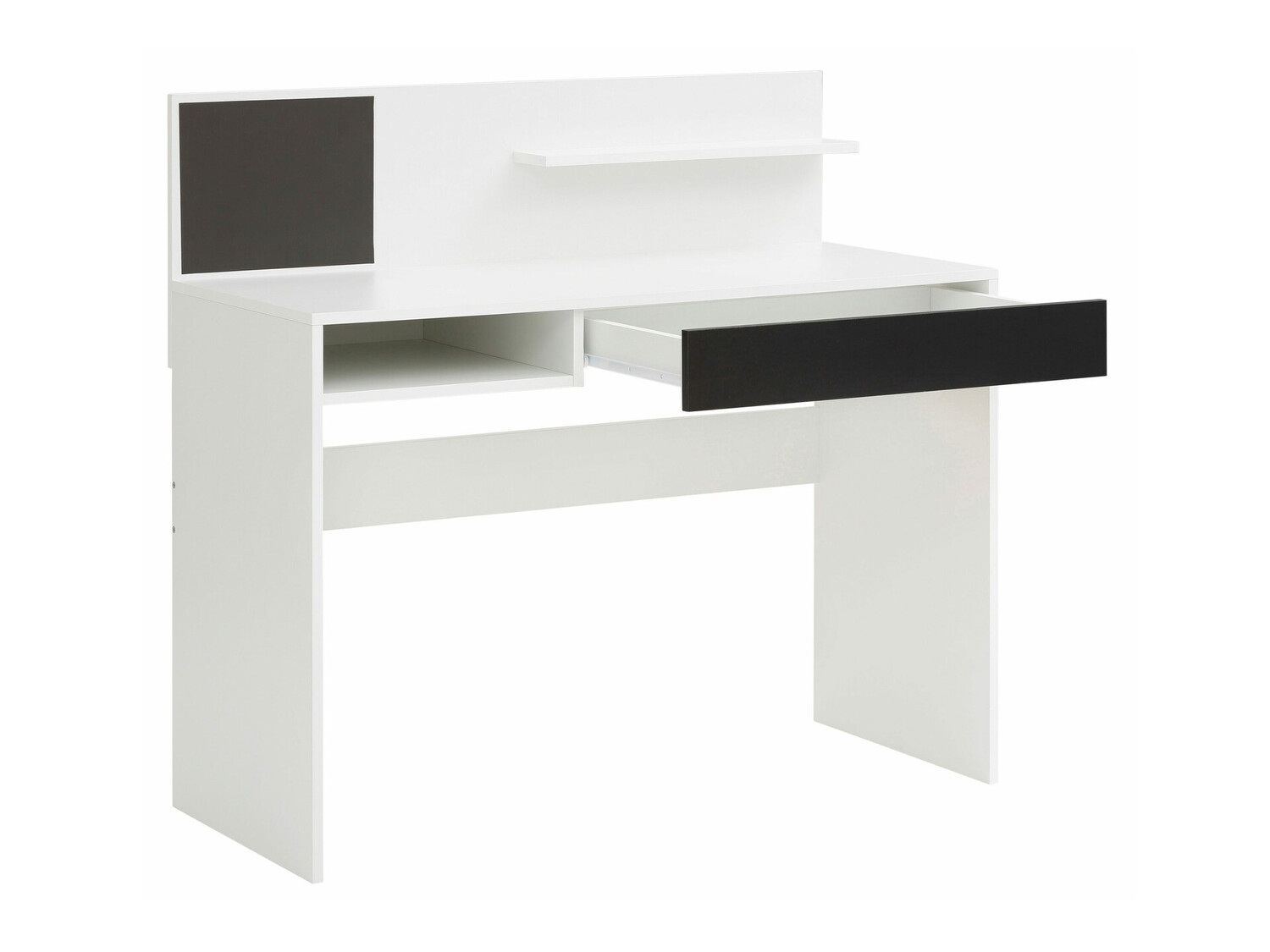 Darbo stalas Denton 301 (Balta + Juoda)