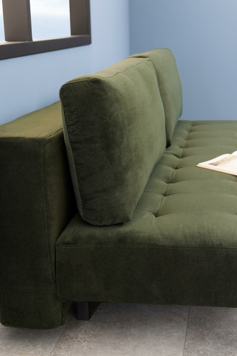 Sofa lova Norsica 491 (Tamsi žalia)