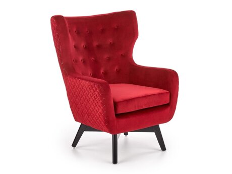 Fotelis Houston 836 (Raudona + Juoda)