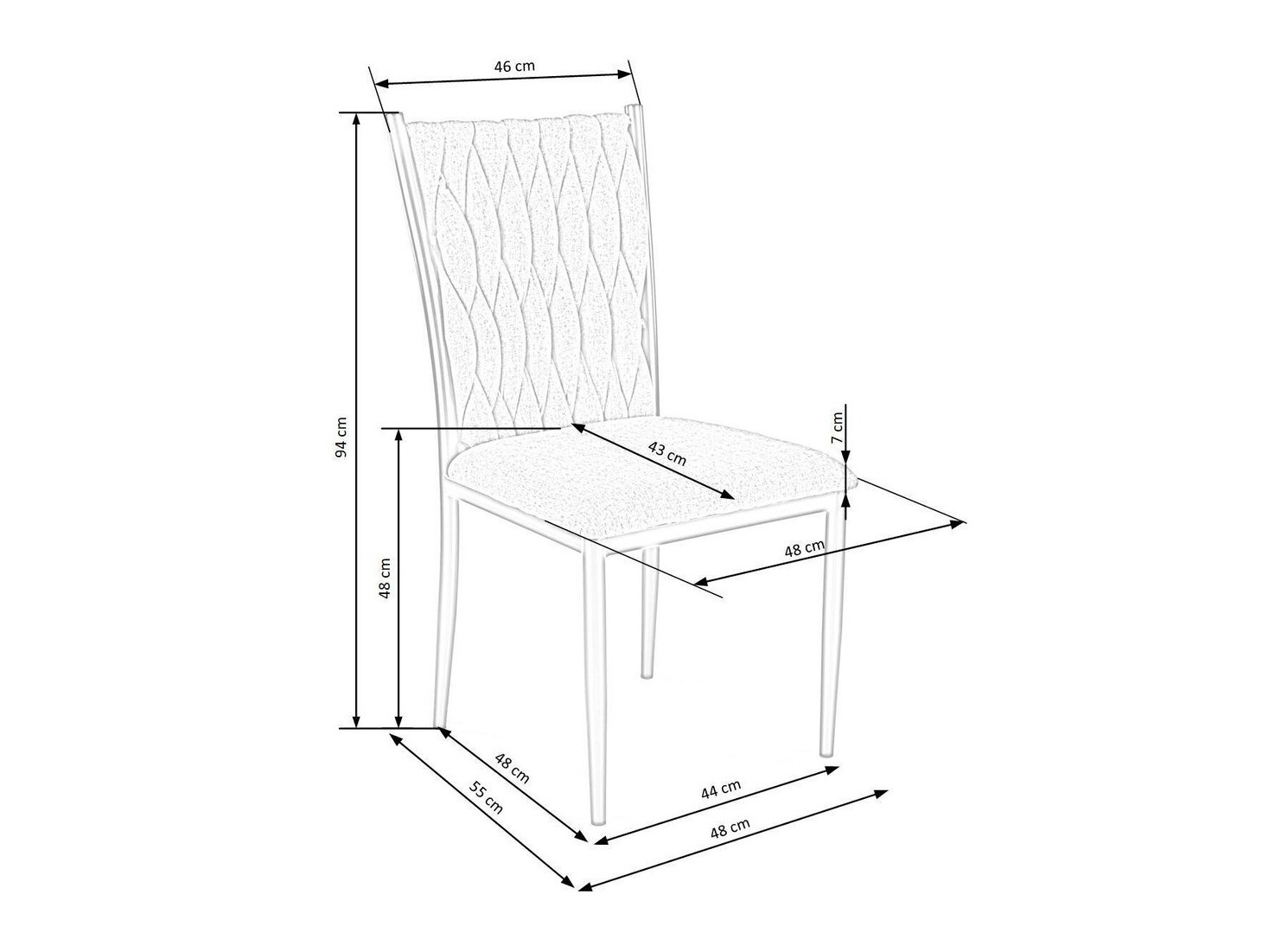 Kėdė Houston 1139 (Žalia + Auksinė)