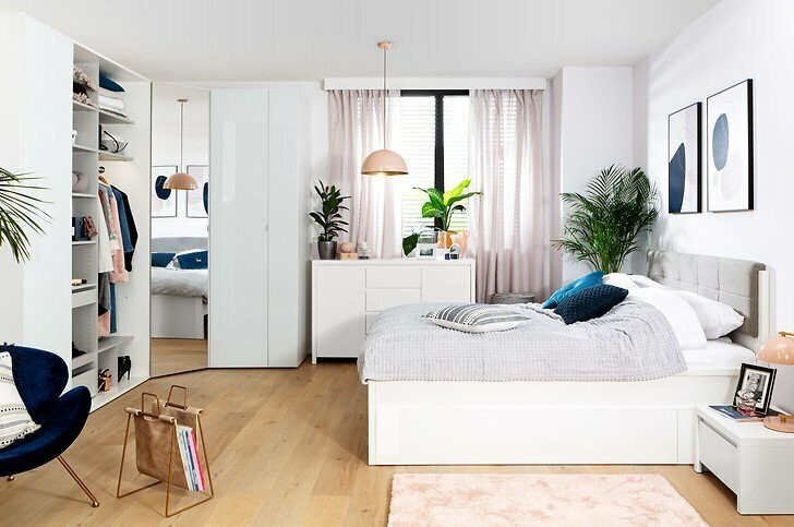 Komoda Nolroma 103 (Balta)