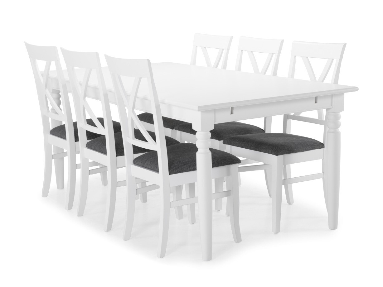 Valgomojo komplektas Scandinavian Choice 681 (Balta)