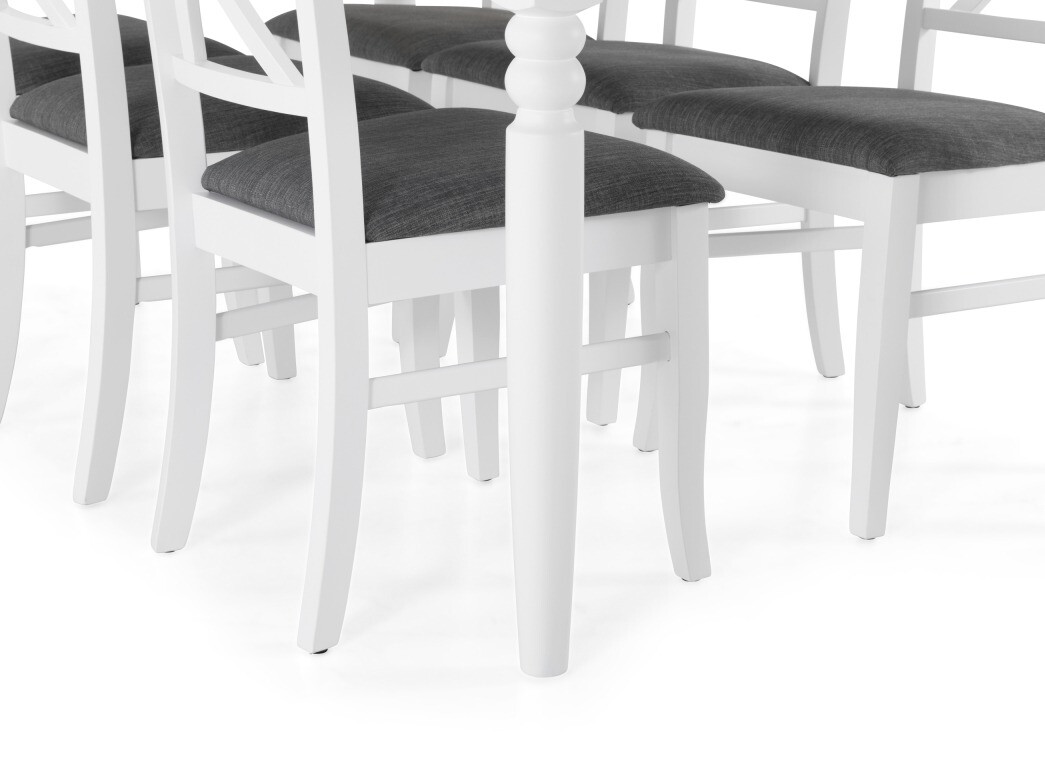 Valgomojo komplektas Scandinavian Choice 681 (Balta)