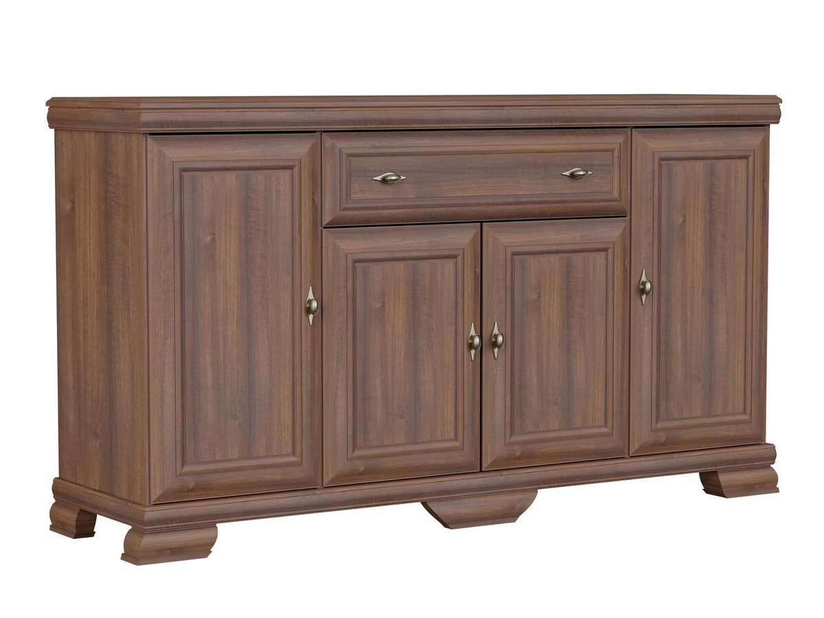 Svetainės komplektas Salmeru 107 (Samoa King Riešutas)