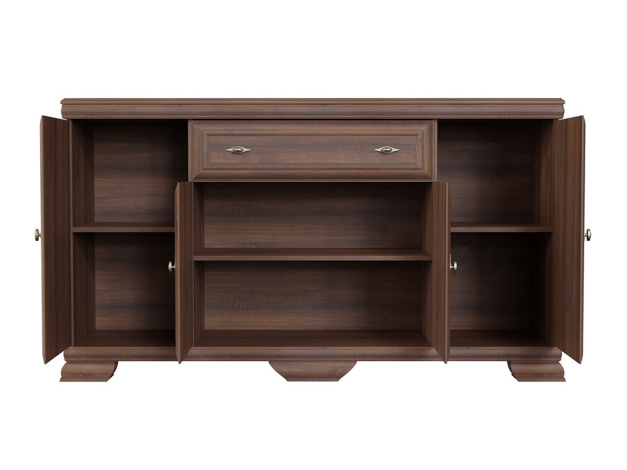 Svetainės komplektas Salmeru 107 (Samoa King Riešutas)