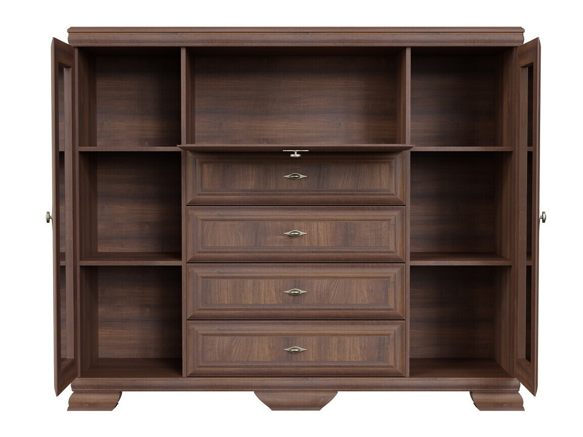 Svetainės komplektas Salmeru 114 (Samoa King Riešutas)