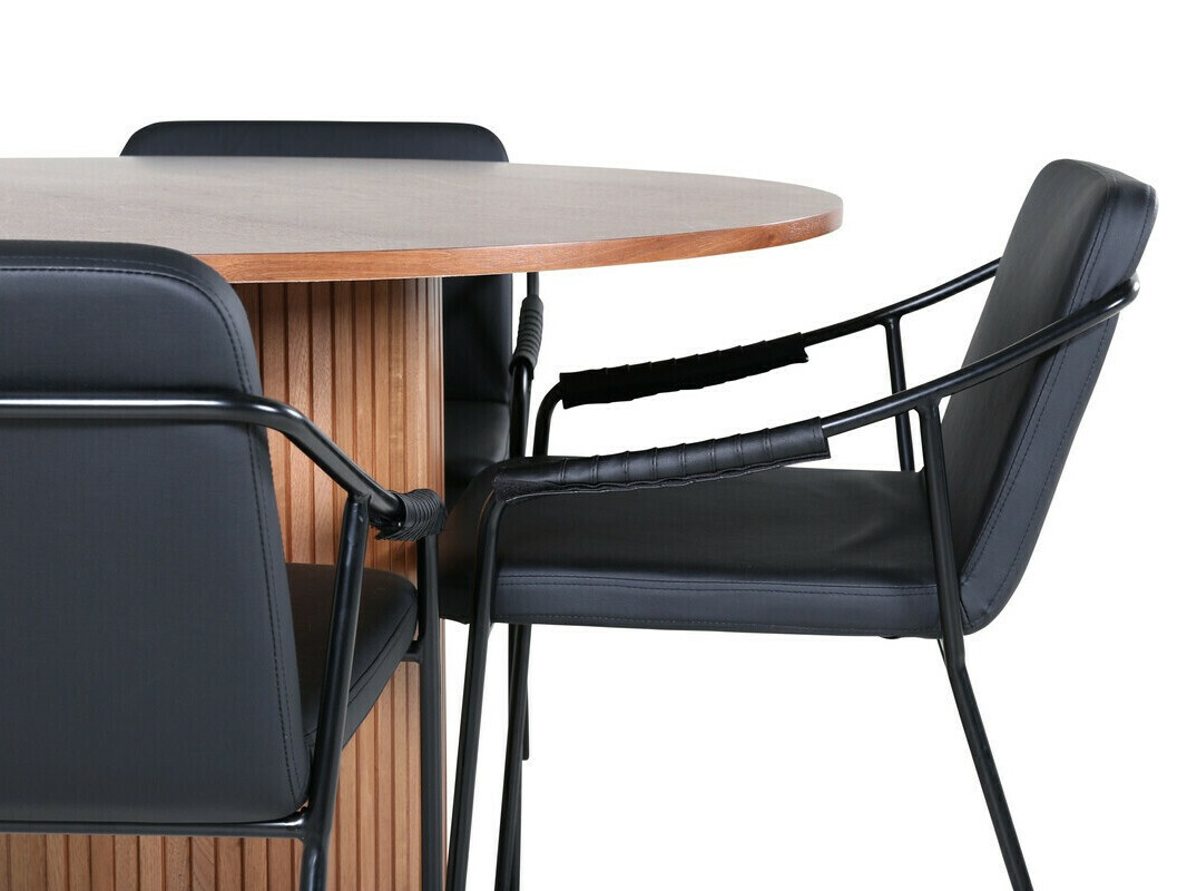 Valgomojo komplektas Dallas 3098 (Graikinis riešutas)