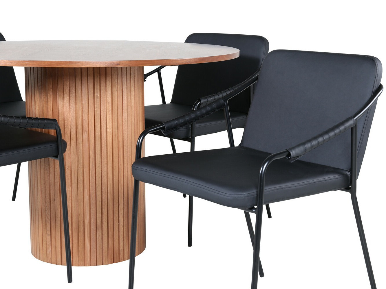 Valgomojo komplektas Dallas 3098 (Graikinis riešutas)