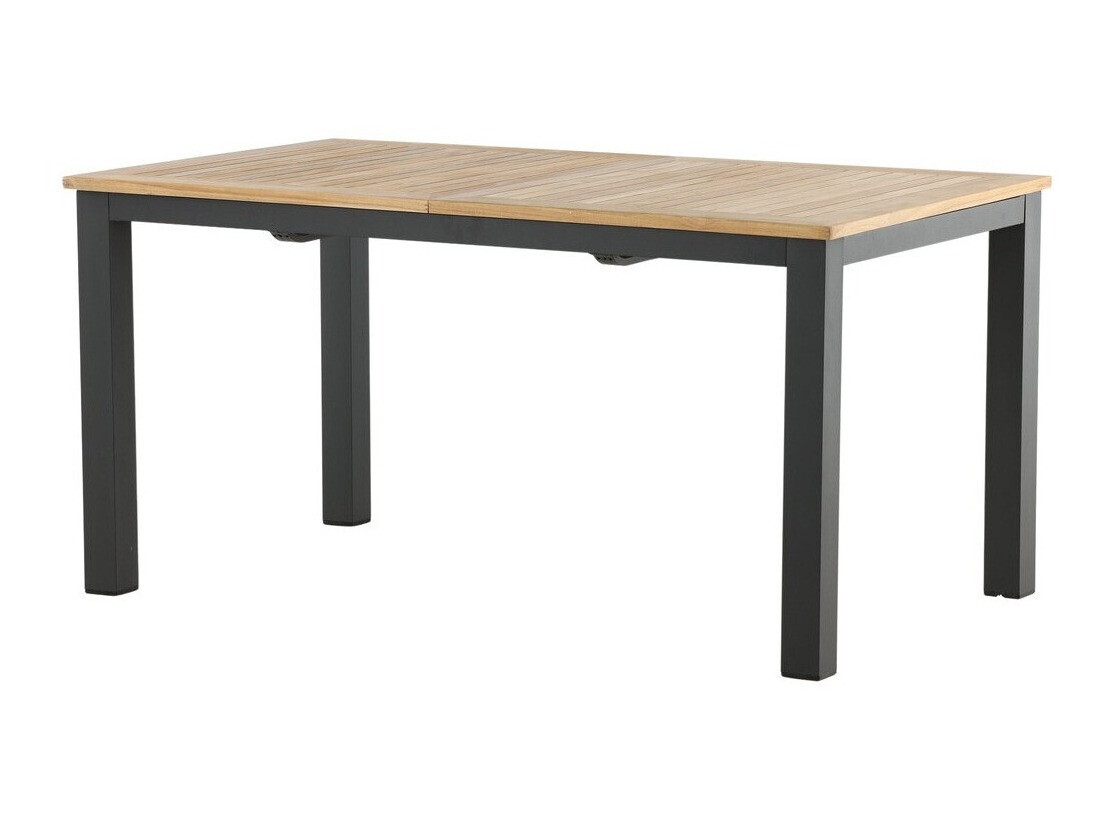 Lauko stalas Dallas 2845 (Juoda + Ruda)