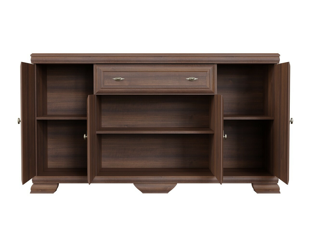 Svetainės komplektas Salmeru 113 (Samoa King Riešutas)