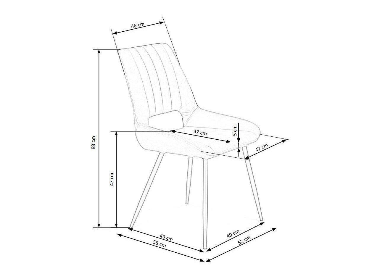 Kėdė Houston 1090 (Tamsi žalia)