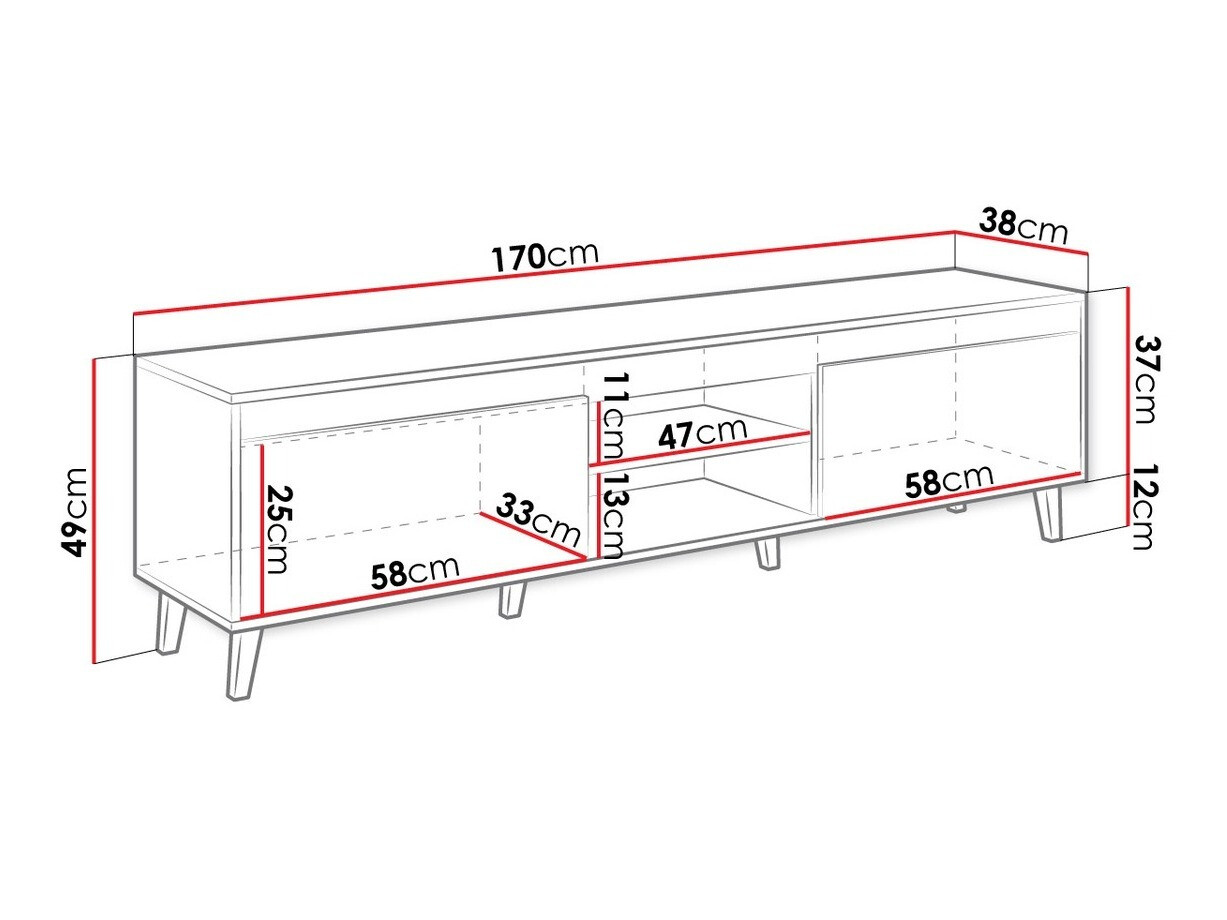 TV staliukas Munus I
