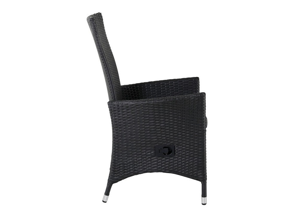 Lauko fotelis Dallas 735 (Juoda + Pilka)