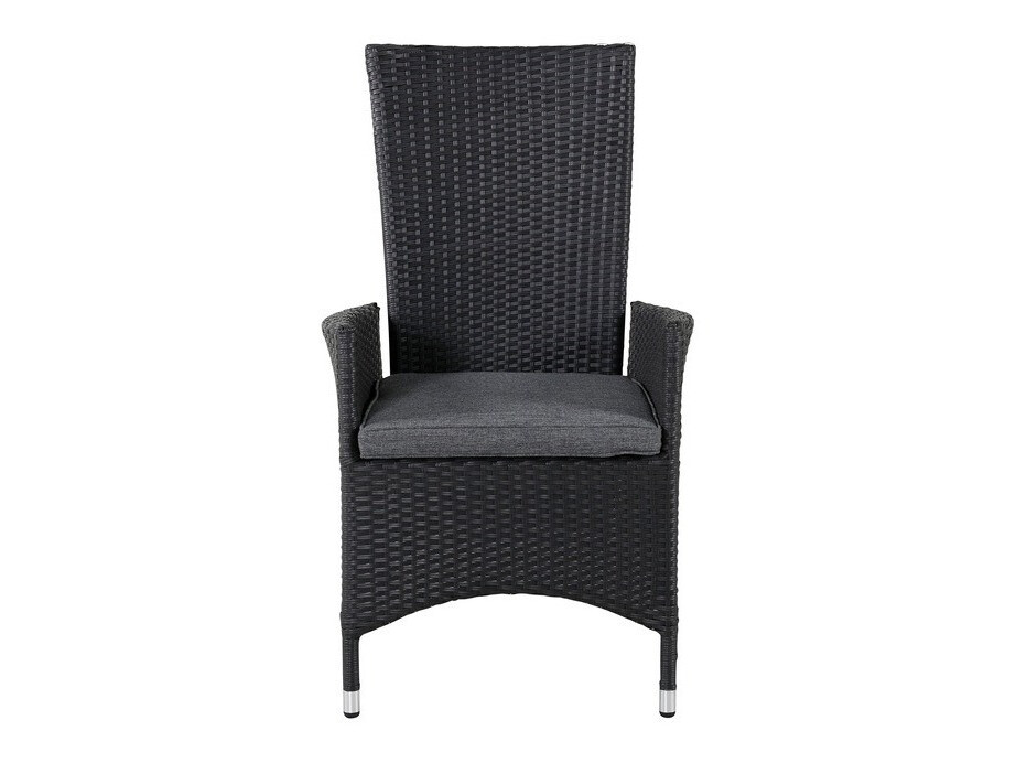 Lauko fotelis Dallas 735 (Juoda + Pilka)